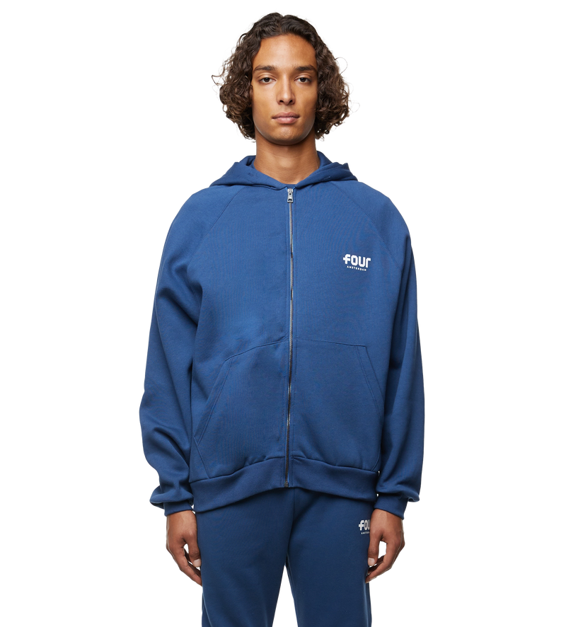 Logo Zip Up Vest Insignia Blue - XL