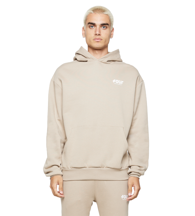 Logo Hoodie Weathered Teak - XXL