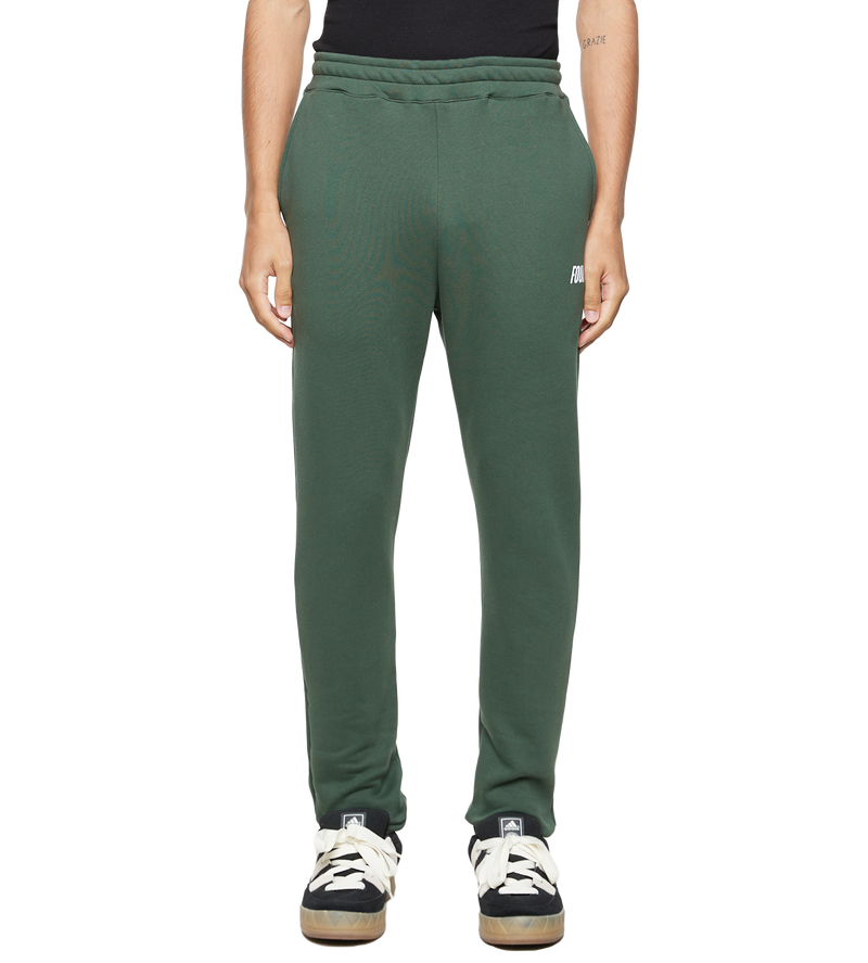 Slim Fit Logo Sweatpants Deep Forest - M