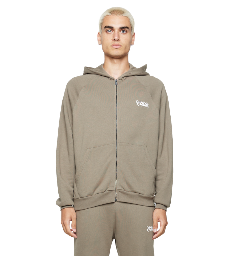 Circles Logo Zip Up Vest Bungee Cord - S
