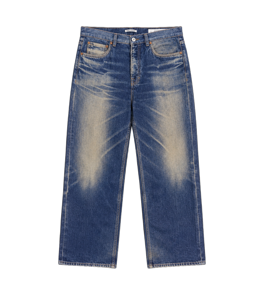 Third Cut Jeans Azure Print
