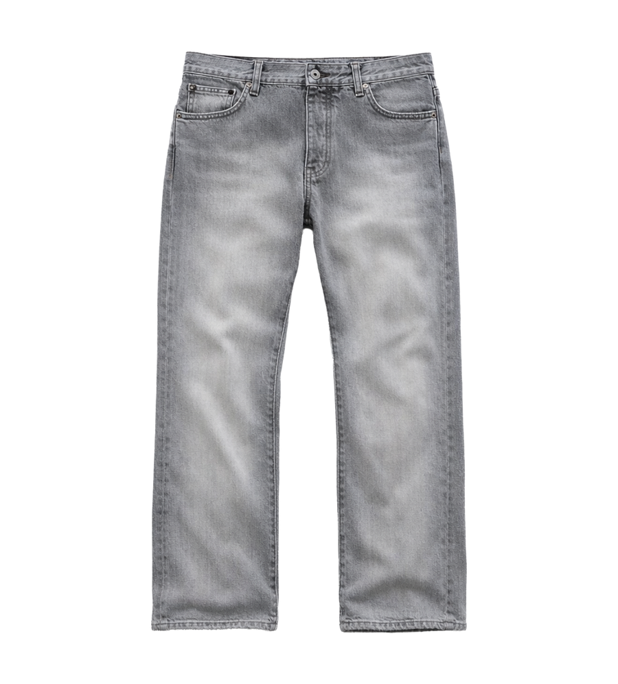 Off-White Diag Loose Jeans in Grey