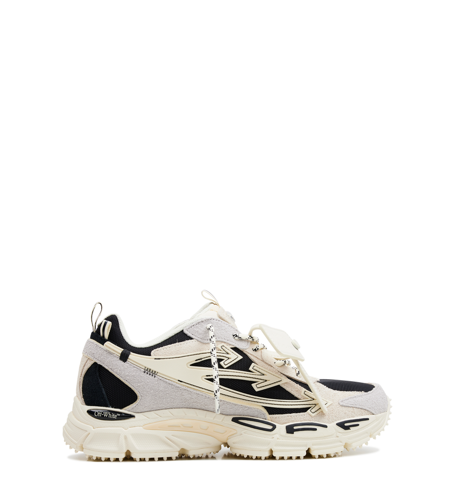 Off-White Be Right Back Sneakers in White/Black