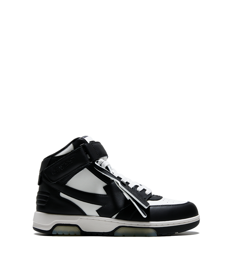 Out Of Office Mid-top Sneaker White Black - 40