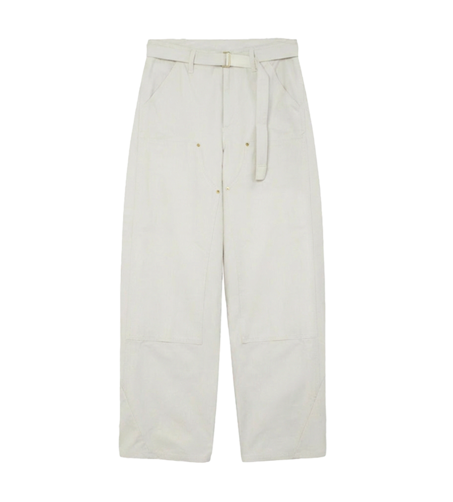 sacai x Carhartt WIP Duck Pants in Ivory