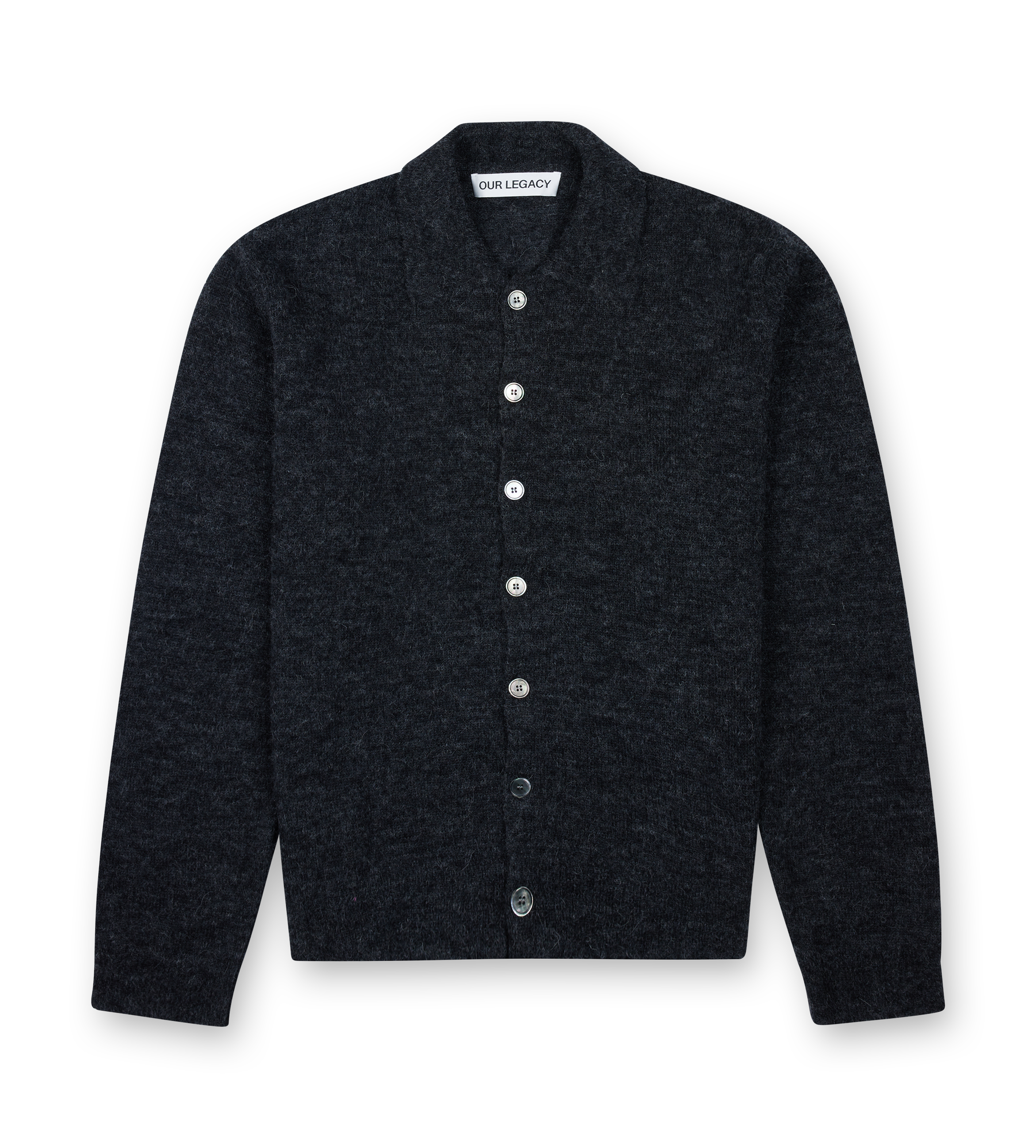 Our Legacy Evening Polo in Charcoal Melange – FOUR Amsterdam Our Legacy Evening Polo in Charcoal Melange – FOUR Amsterdam