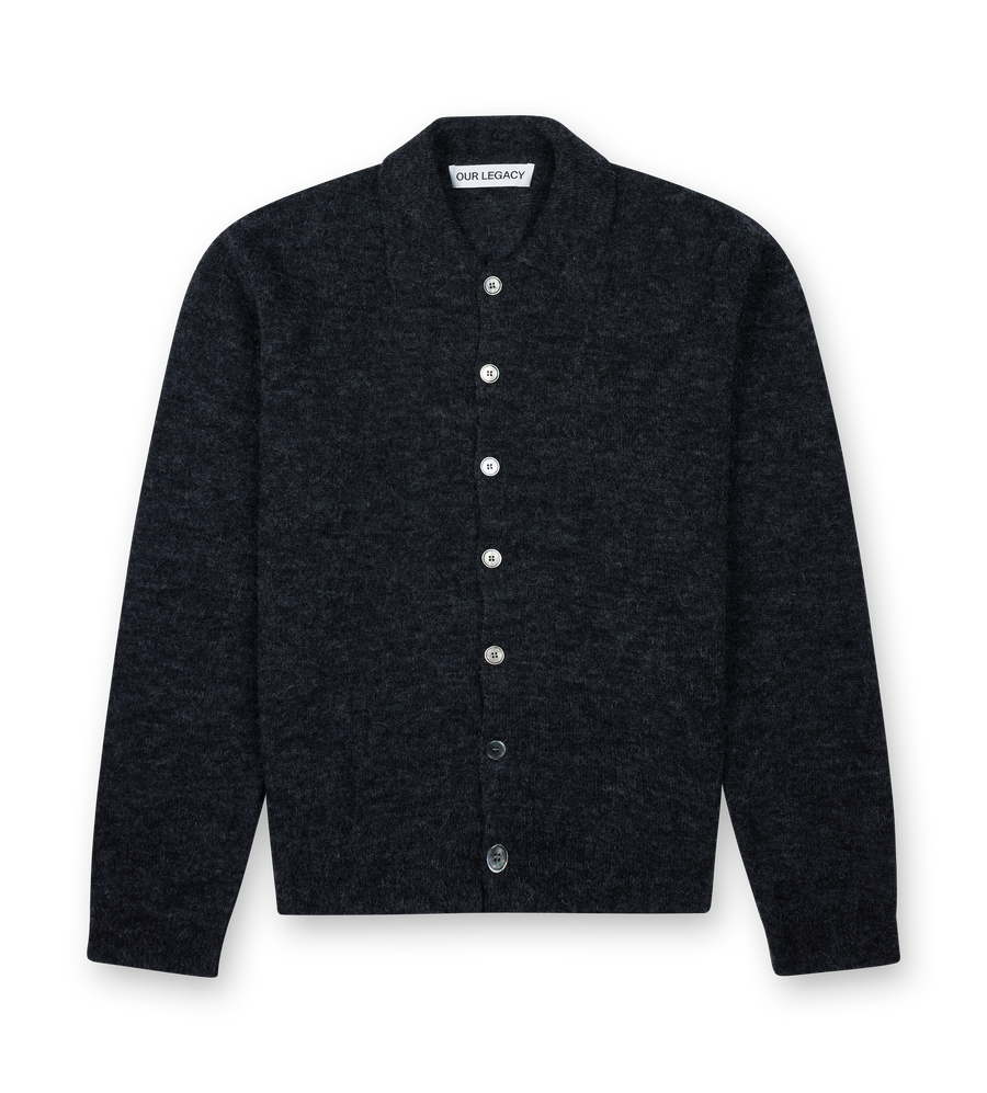 Onze Legacy Evening Polo in Charcoal Melange