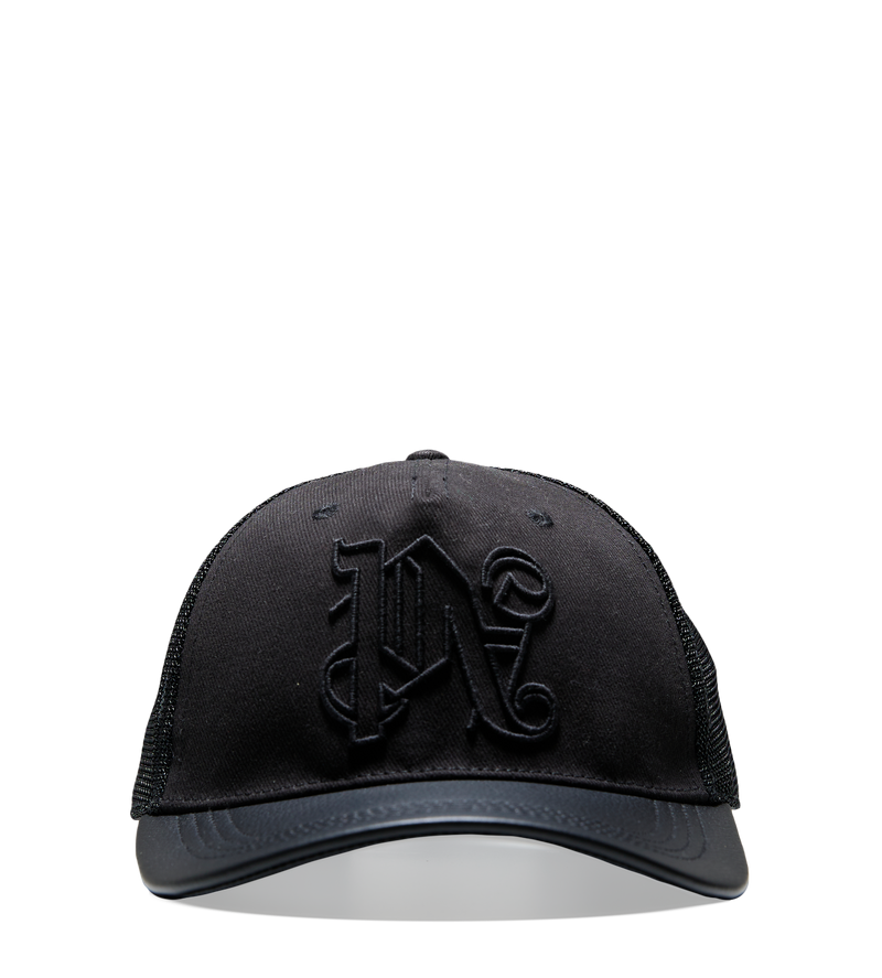 Monogram Trucker Hat Black - O/S