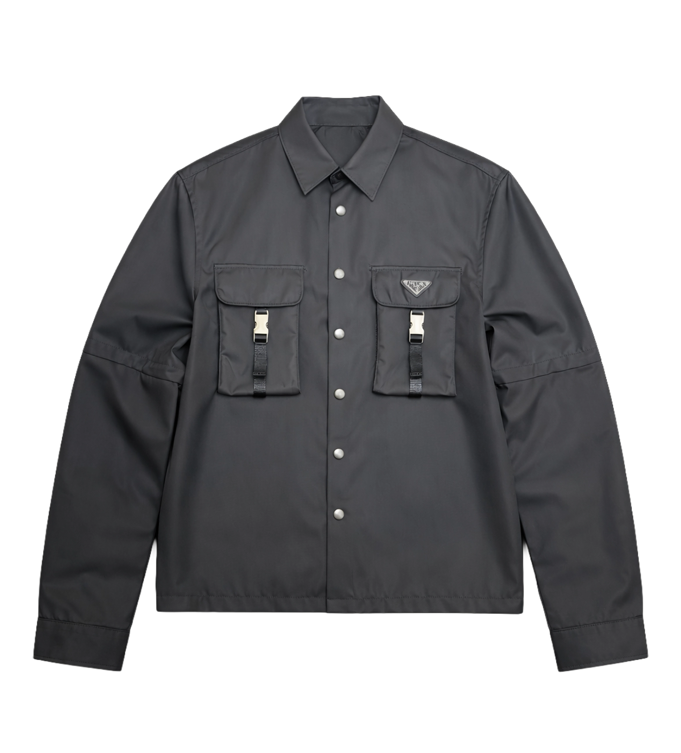 Prada Re-Nylon Shirt in Black