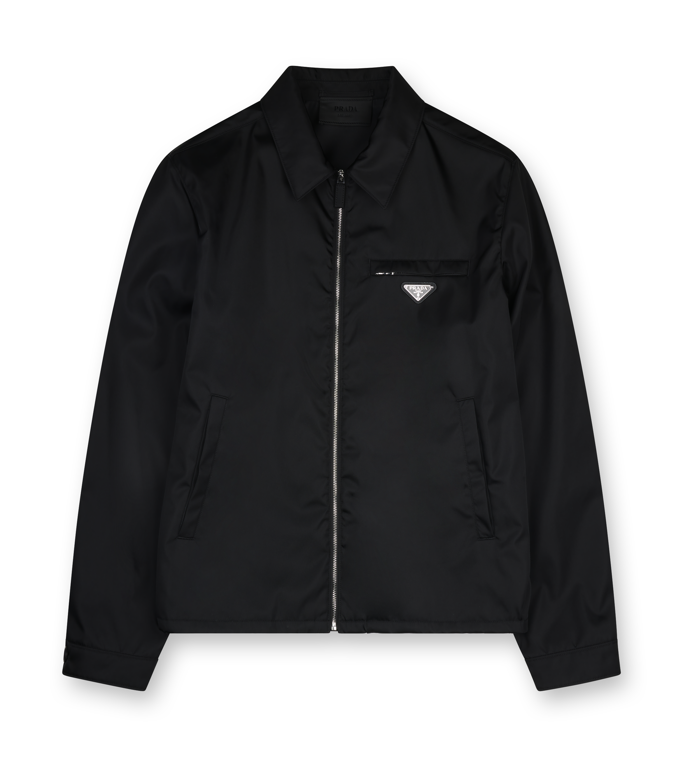 Prada Re-Nylon blouson jacket in Black