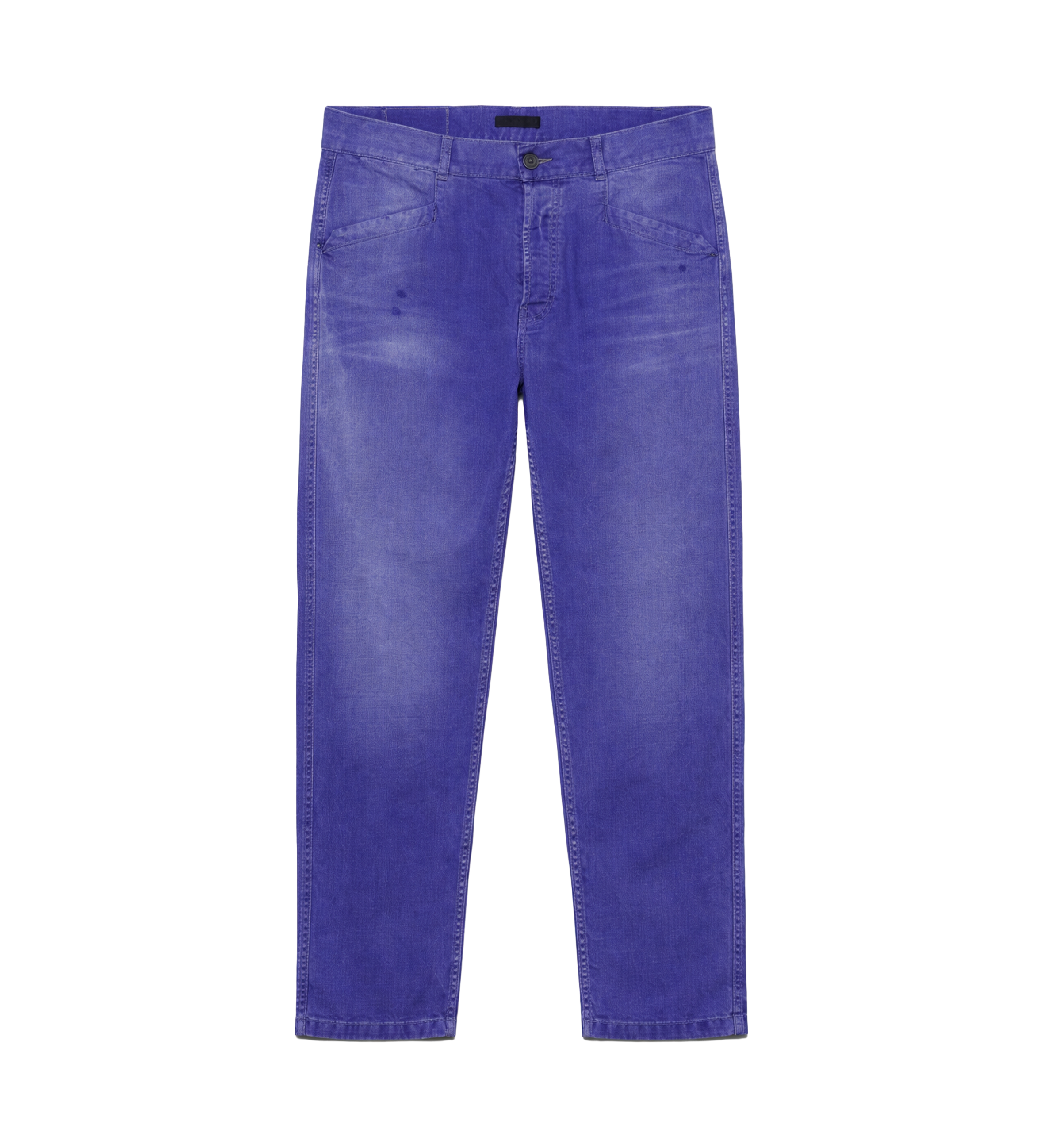 Prada Cotton Twill Pants in Indigo