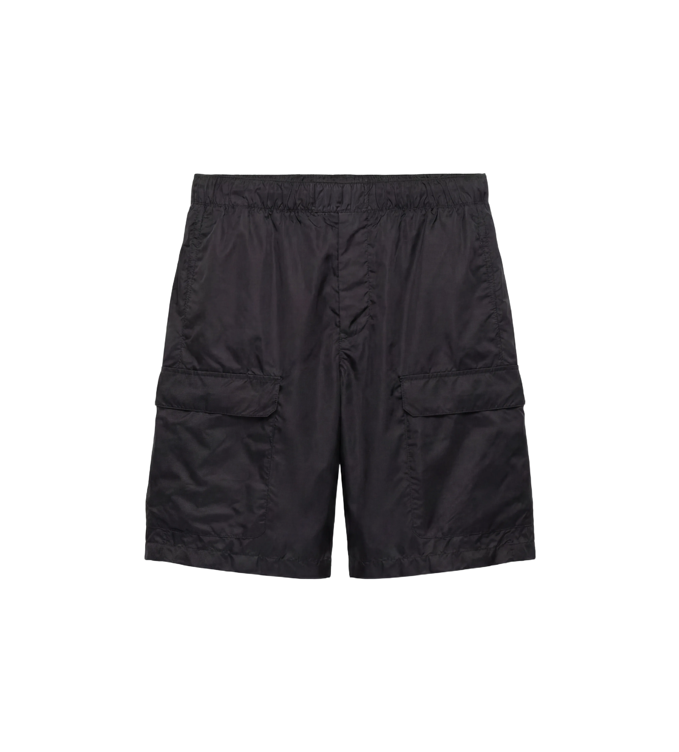 Prada Re-Nylon Swim Shorts in Black