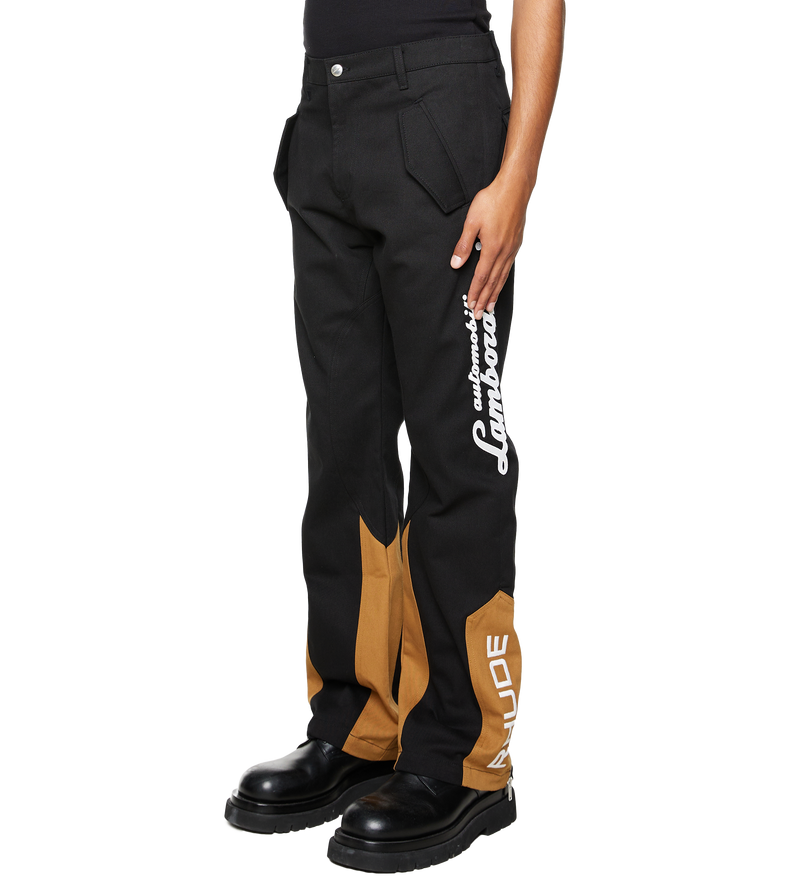 Wide Leg Pants Black - M