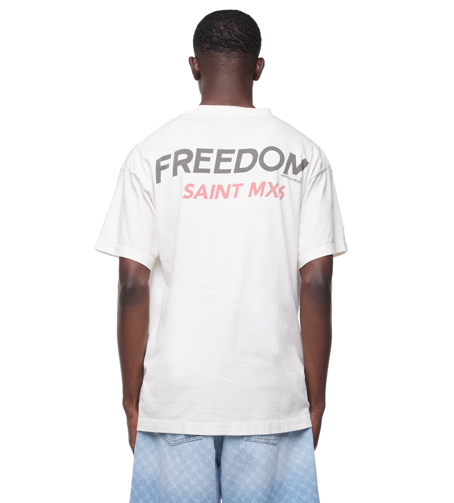 x FREEDOM Bike T-shirt White
