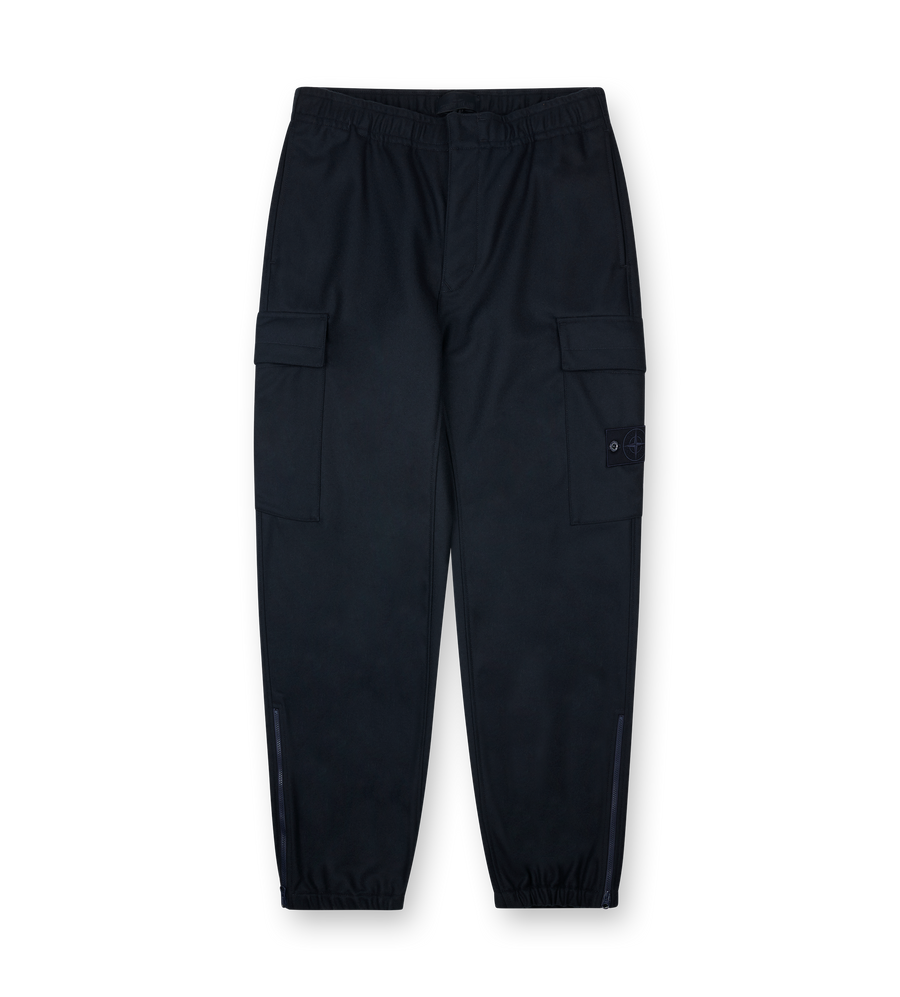 Stone Island Ghost Cargo Trousers in Navy Blue