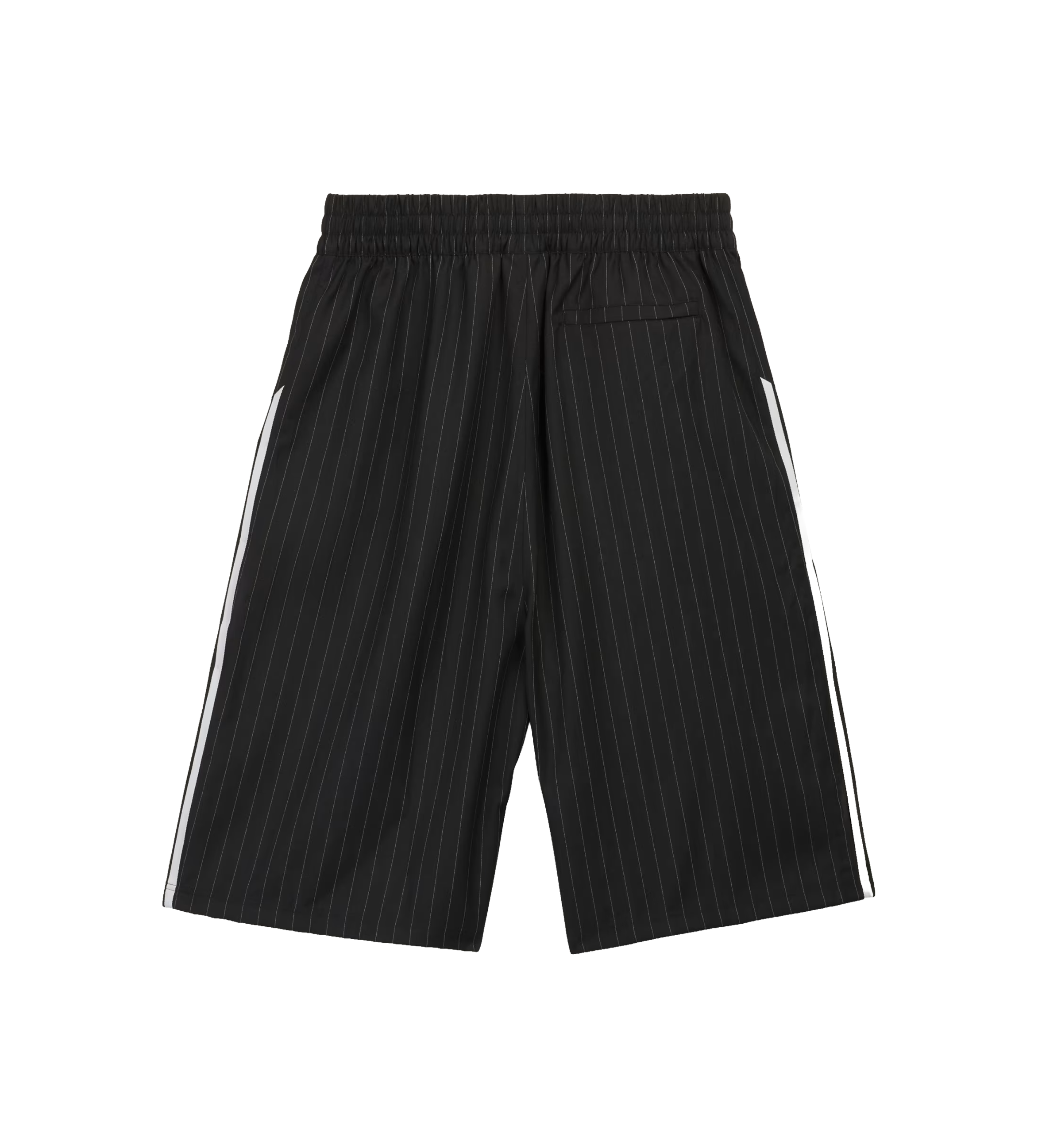 Adidas x Willy Chavarria Pinstripe Short in Black/White