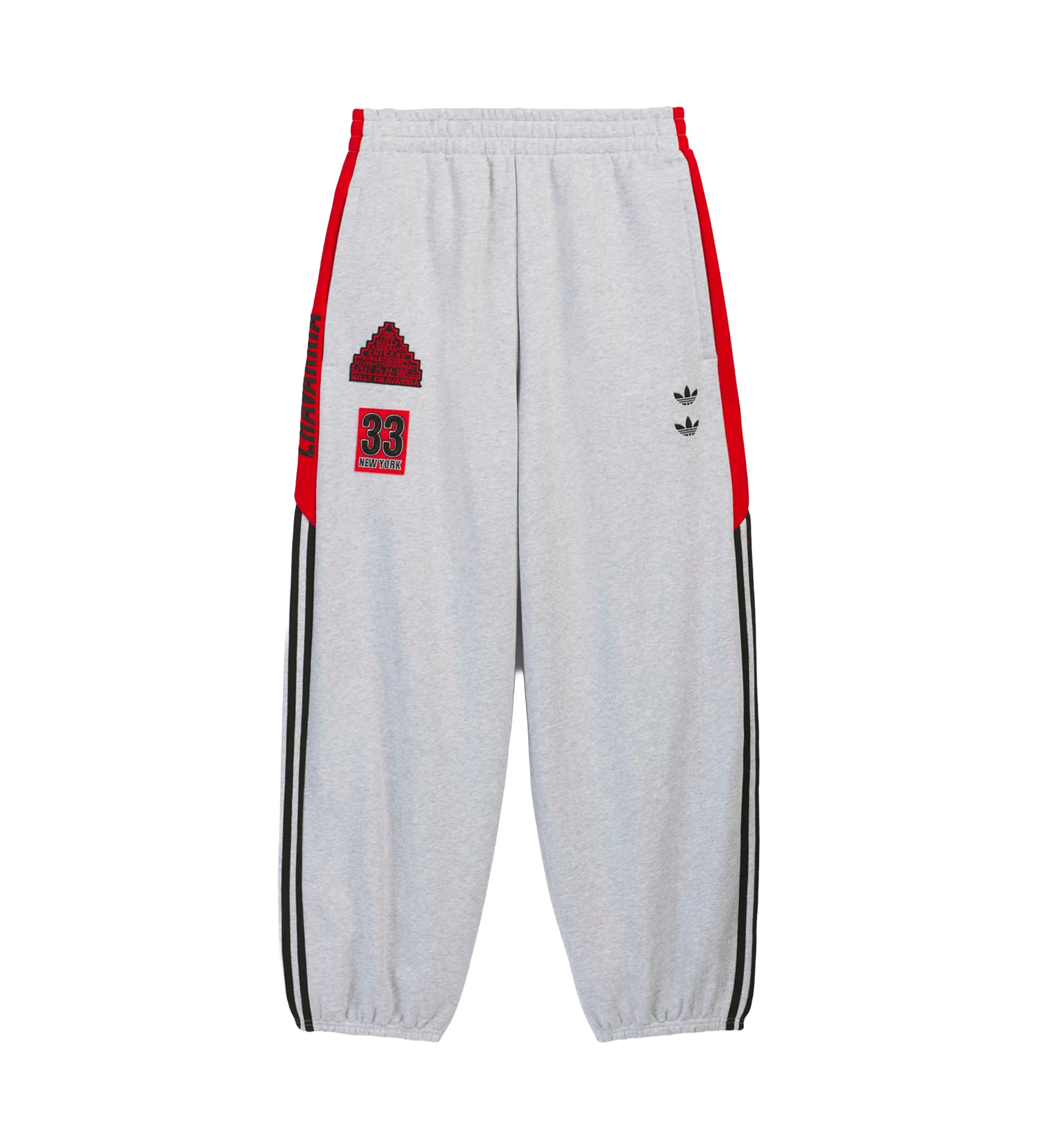 Adidas x Willy Chavarria NY Sweatpant in Light Grey
