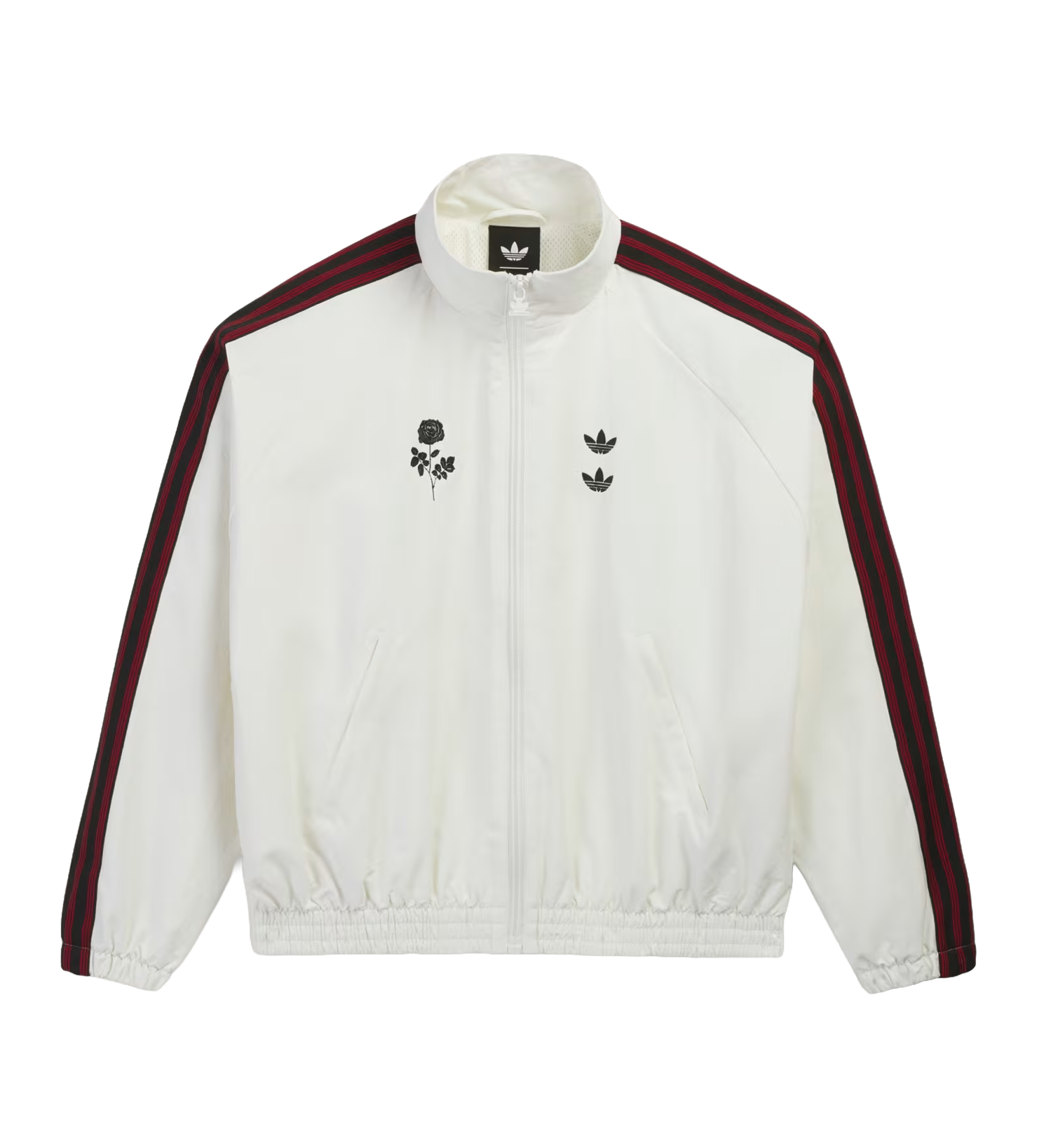 Adidas Originals x Willy Chavarria Woven Track Top in Off White