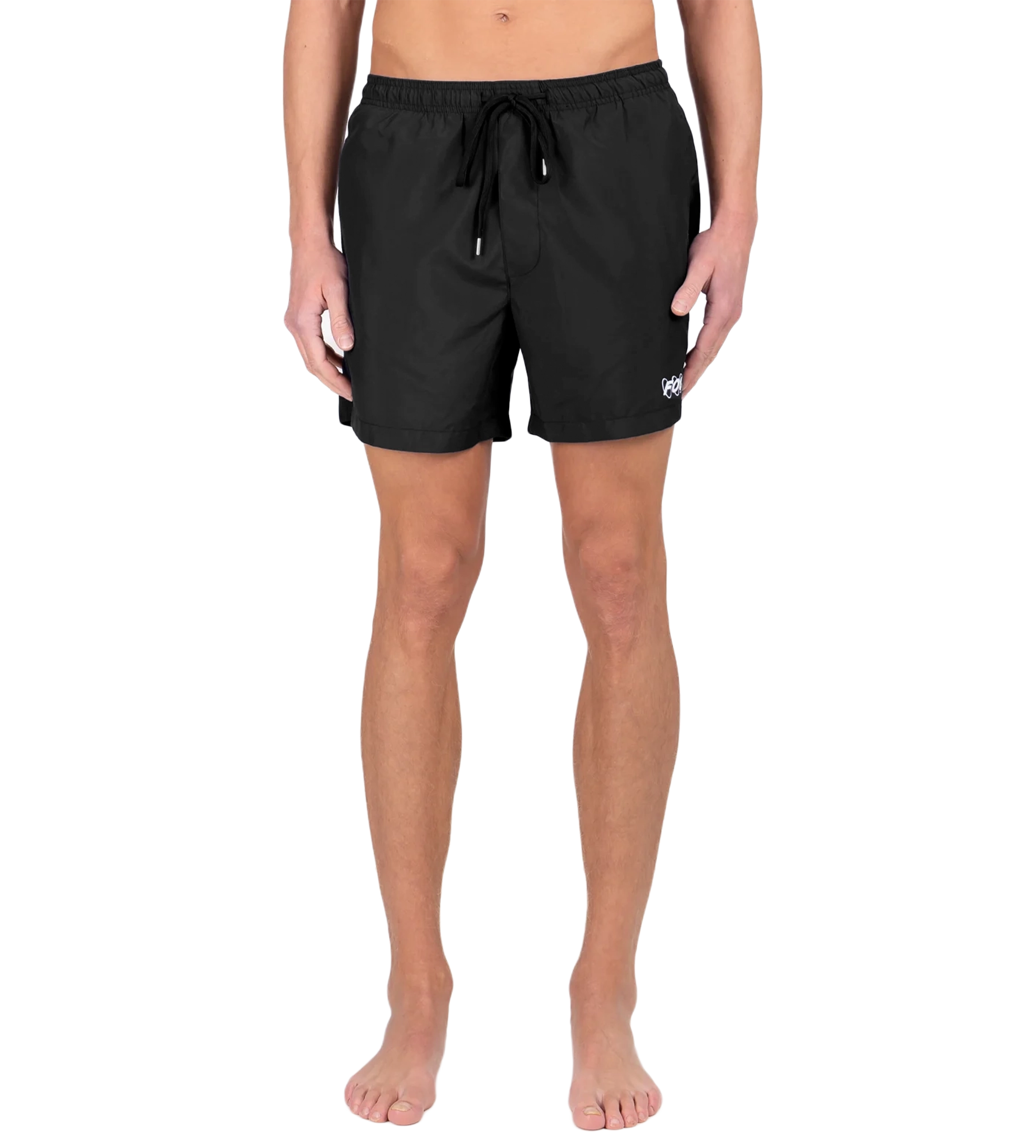 Circles Swim Shorts Black/ White