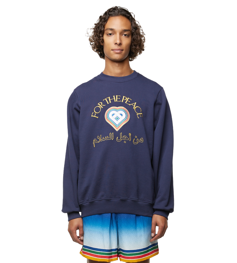 For The Peace Crewneck Navy - XL