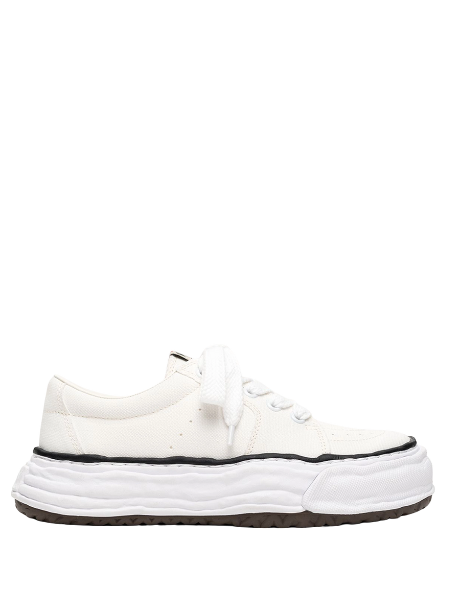 Maison MIHARA YASUHIRO "ERIC" OG Sole Canvas Low-Top Sneaker in White