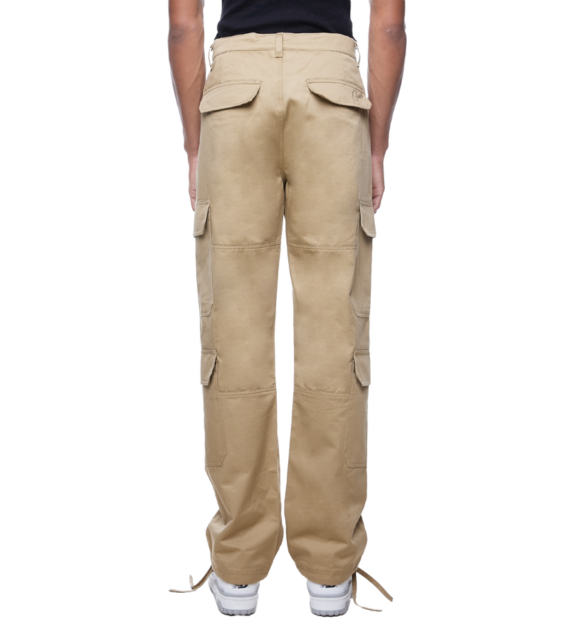 Four Cargo Pants Vintage Khaki - XS