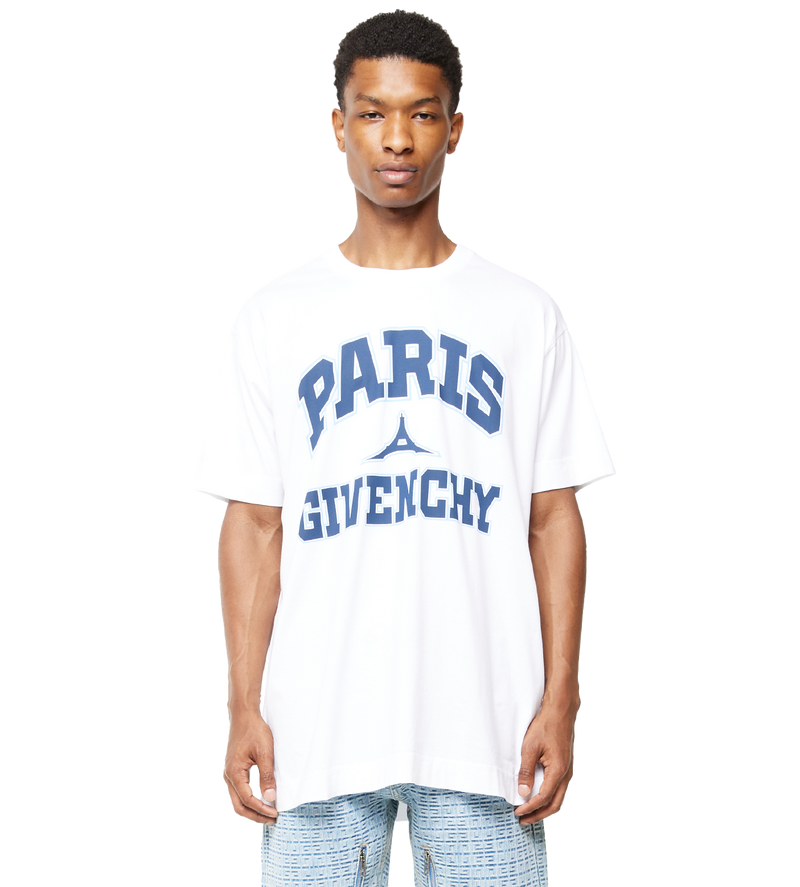 Paris Logo T-shirt White - XS