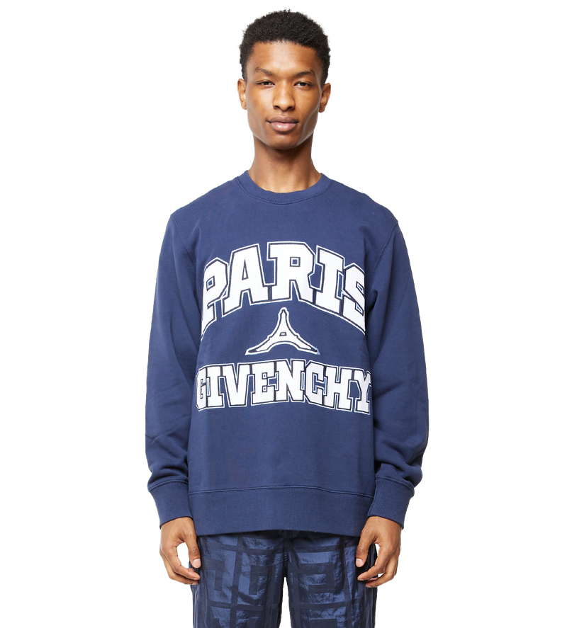 Paris Sweatshirt Navy - M