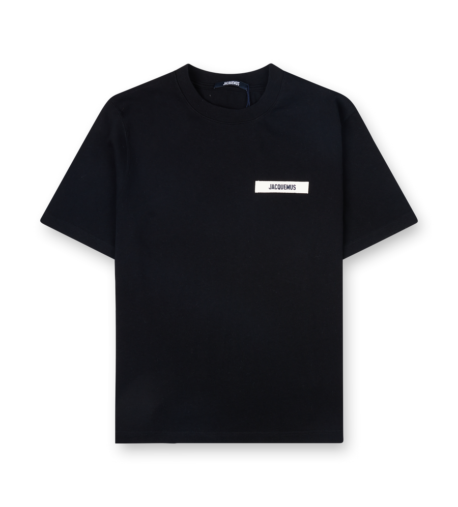 Jacquemus The Gros Grain T-Shirt in Black