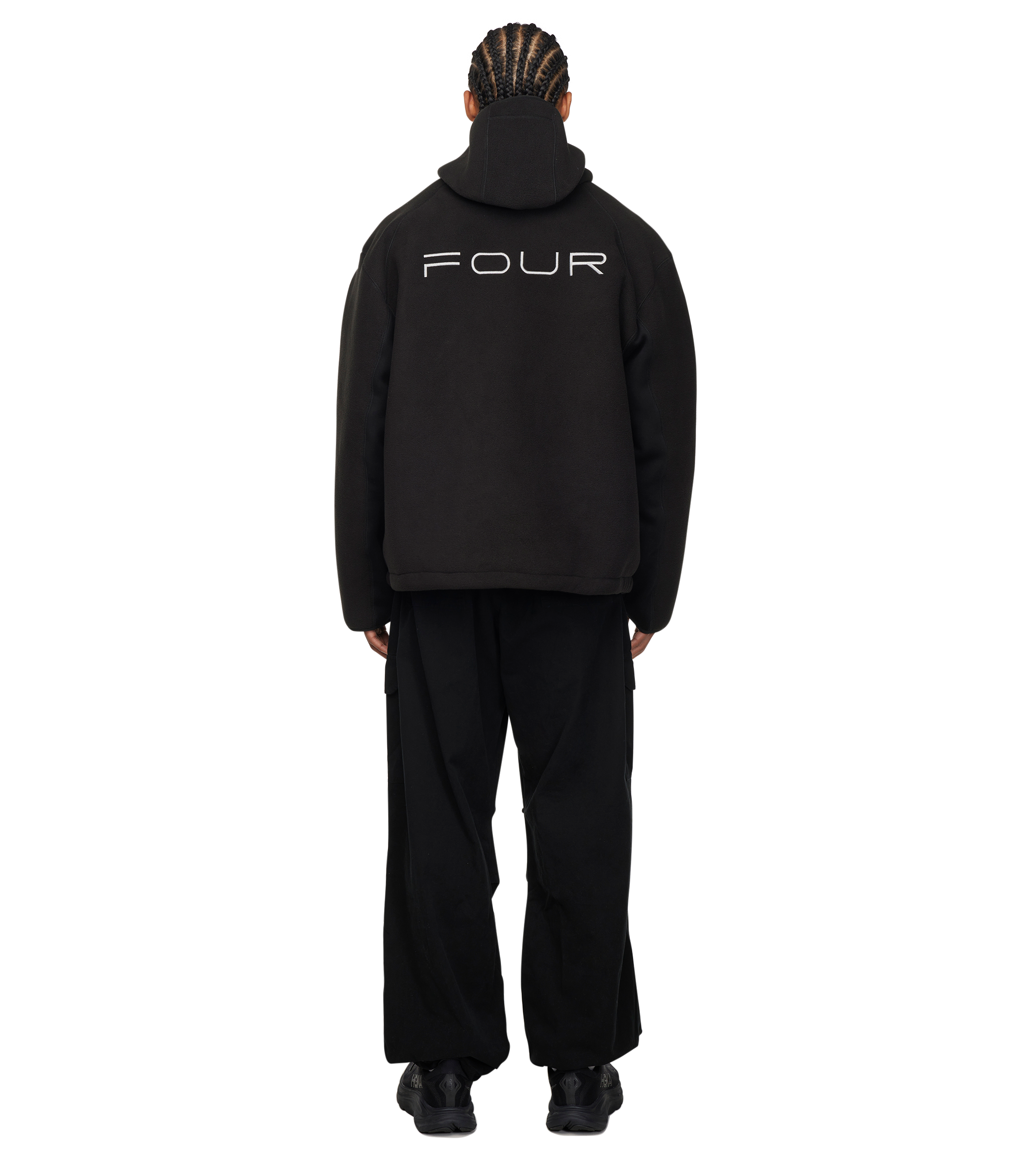 Sportswear Fleece Anorak Black