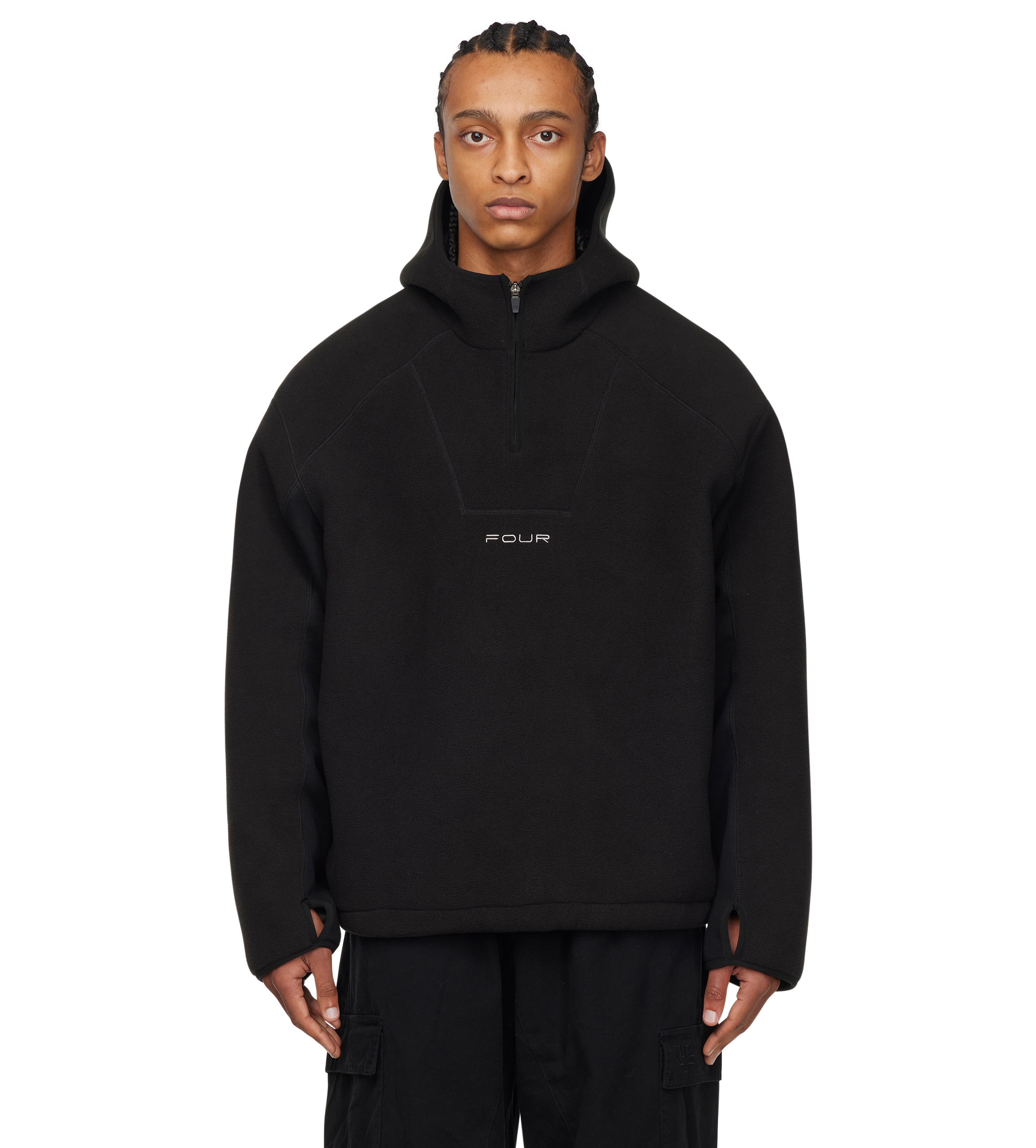 Sportswear Fleece Anorak Black