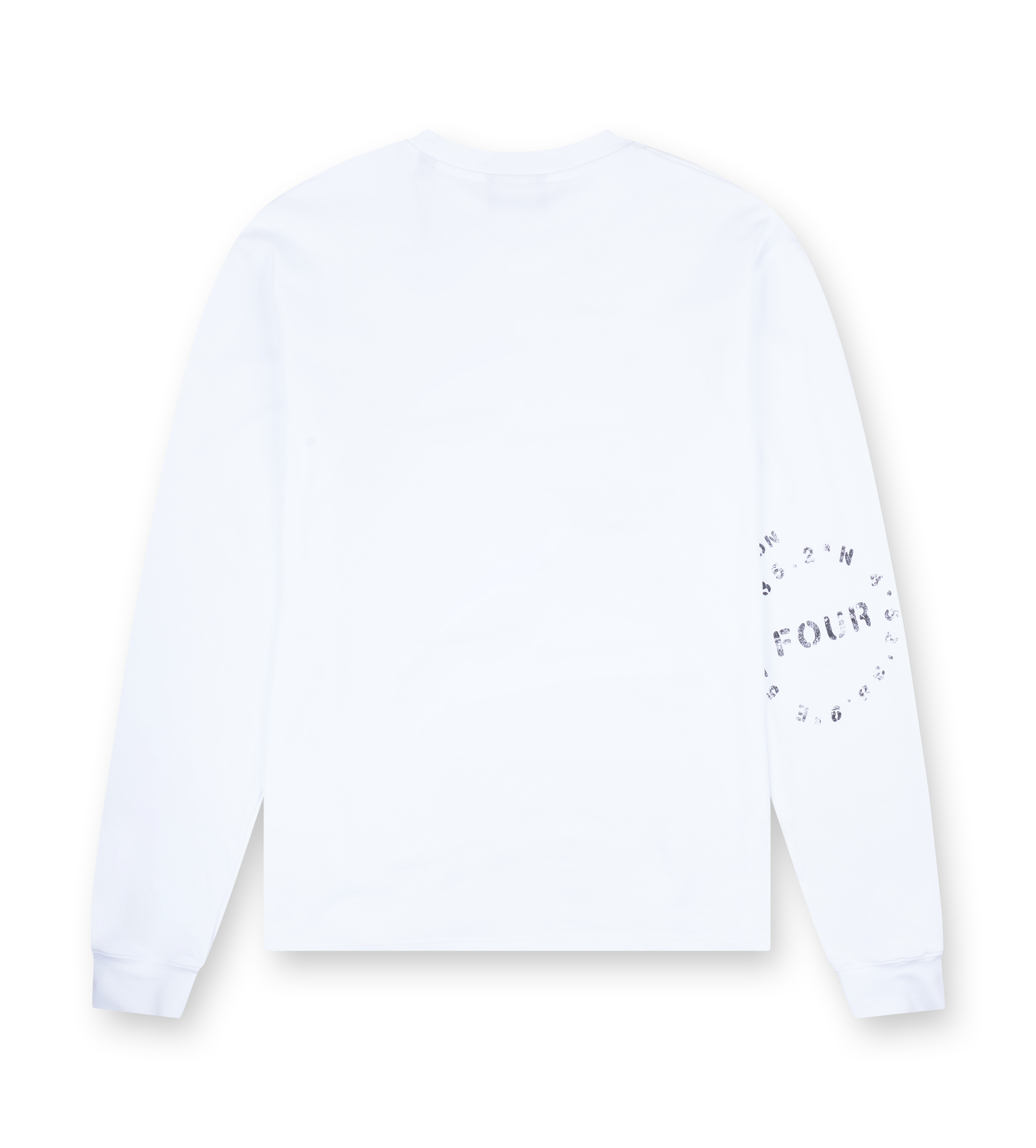 Grunge Longsleeve Wit
