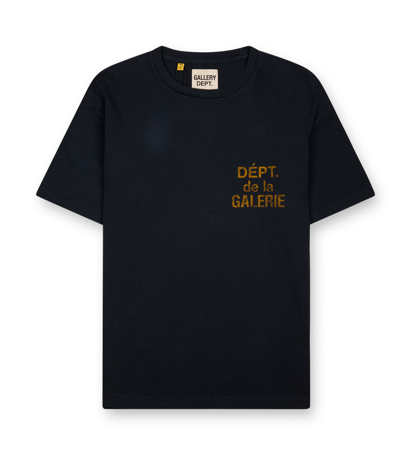 Gallery Dept  FW25 FT-1000-BLK FRENCH TEE BLACK