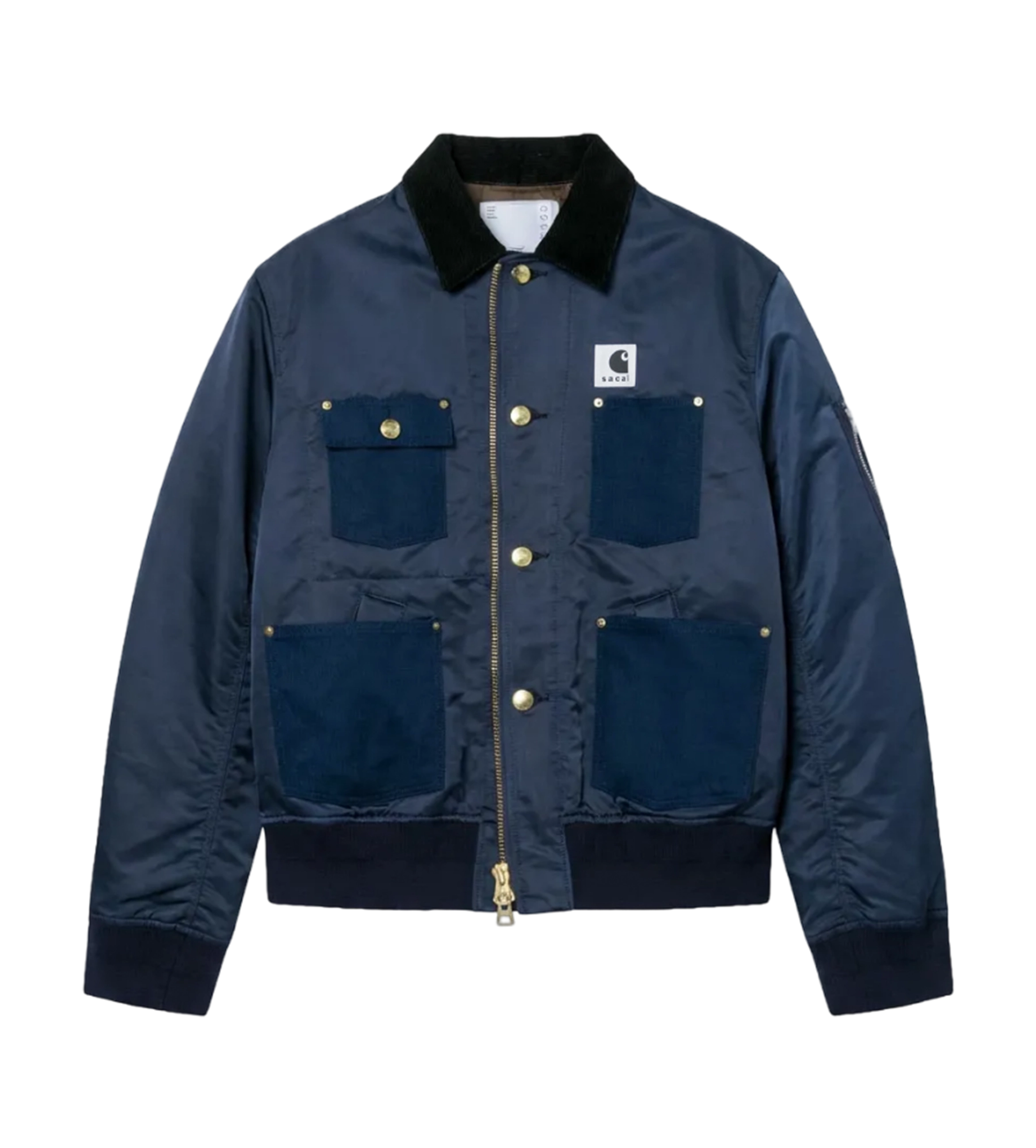 sacai x Carhartt WIP Nylon Twill x Duck Blouson in Blue
