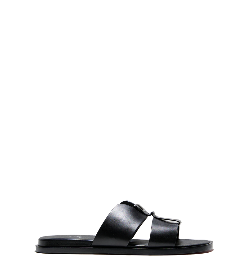 Loubi Flat Calf Black - 44