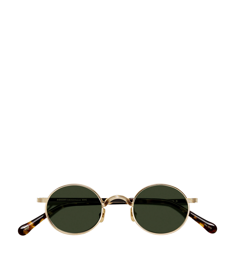 Moscot Moyel zonnebril in goud