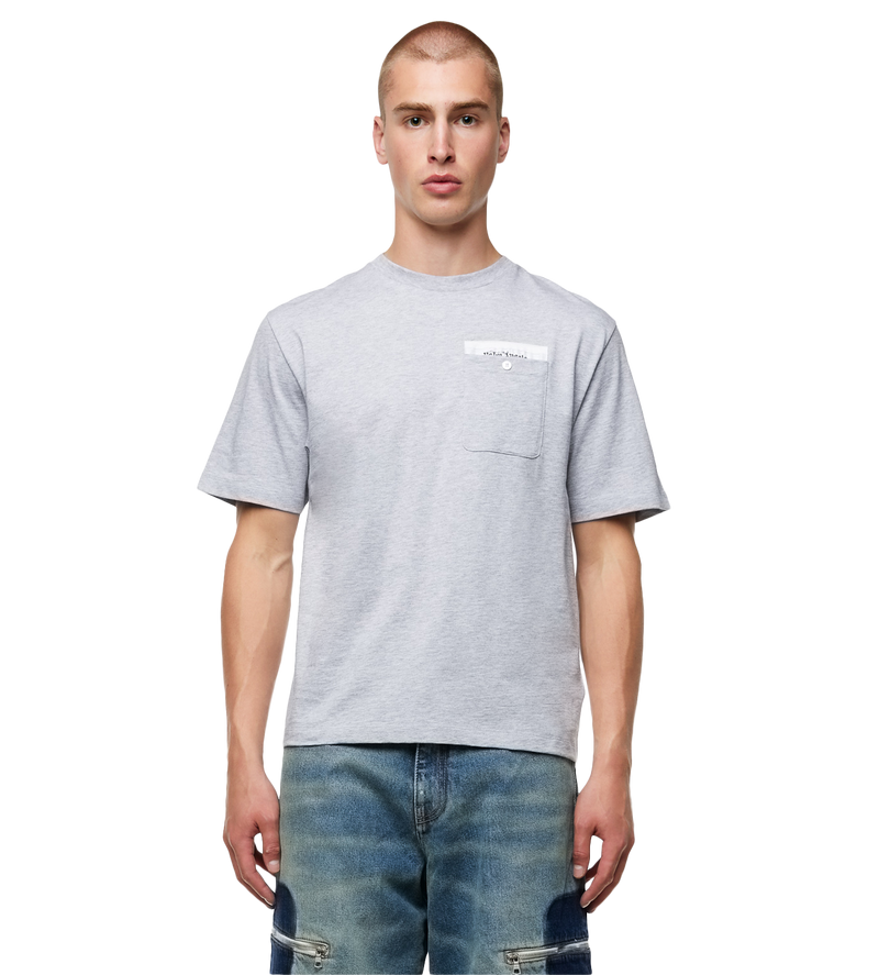 Sartorial Tape Pocket T-shirt Melange Grey - XXL