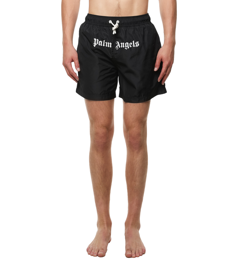 Logo-print Swim Shorts Black - XL