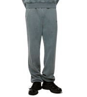 Circles Wide Leg Cuffed Sweatpants Washed Green