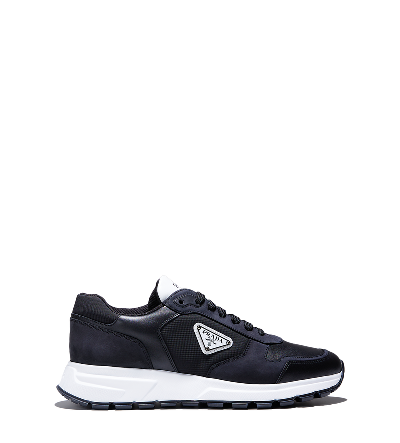 Triangle-logo Sneakers Black - 7