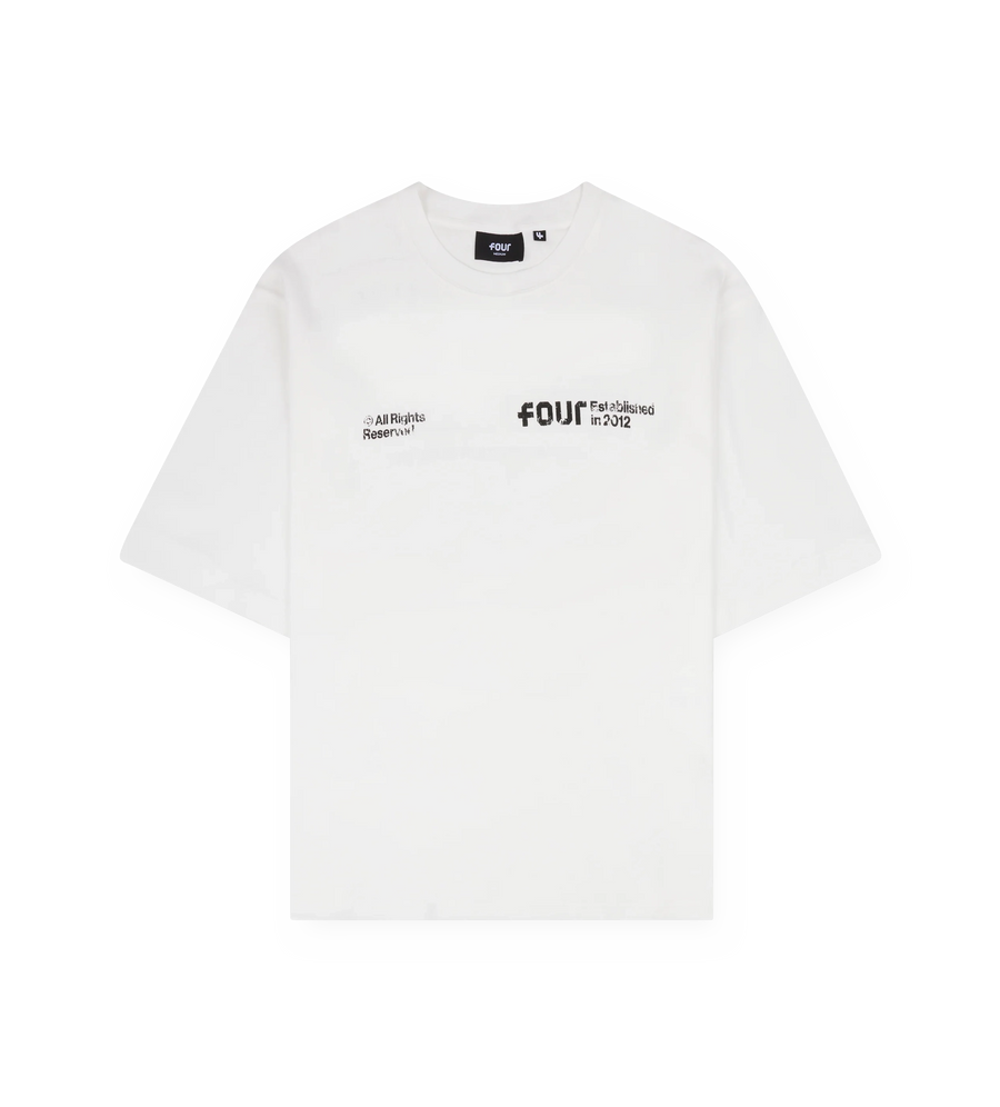 Reserved Boxy T-shirt White