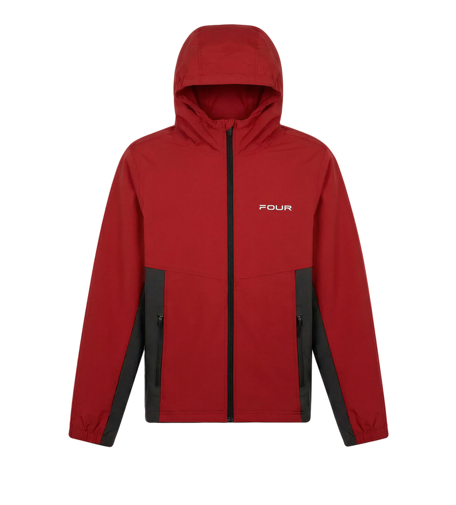 Sportswear Track Jacket Dark Grey/Red