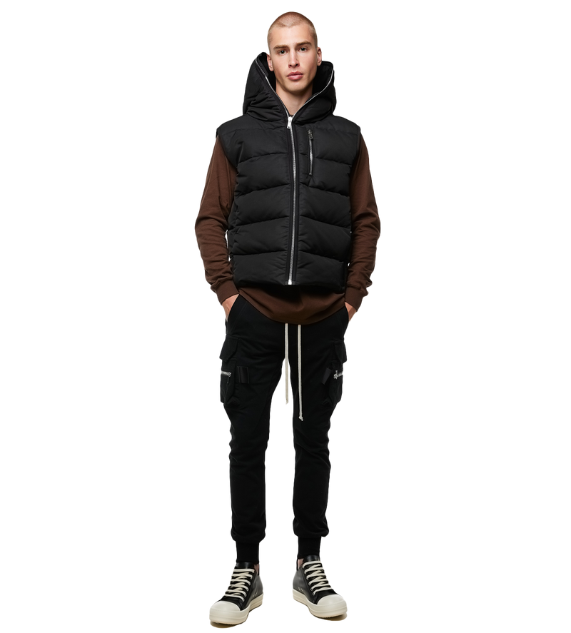 Down Vest Black - 52
