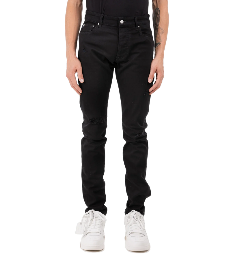 Medium Distressed Jeans Black - 33