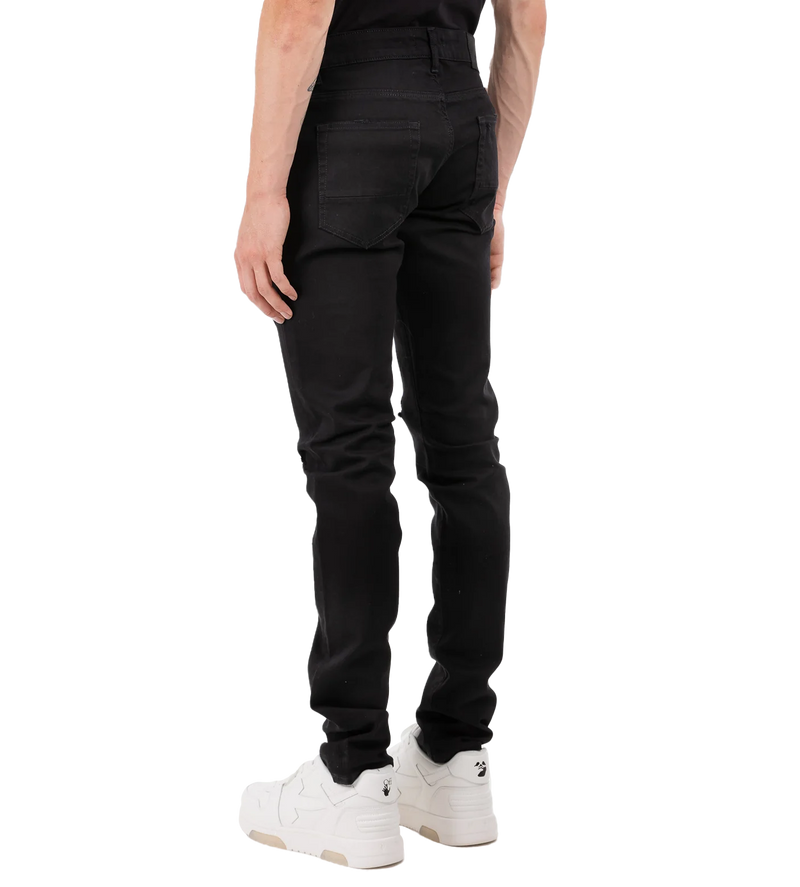 Medium Distressed Jeans Black - 33