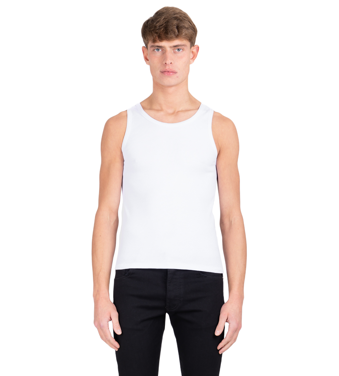 – Top 2-Pack FOUR White Amsterdam Tank
