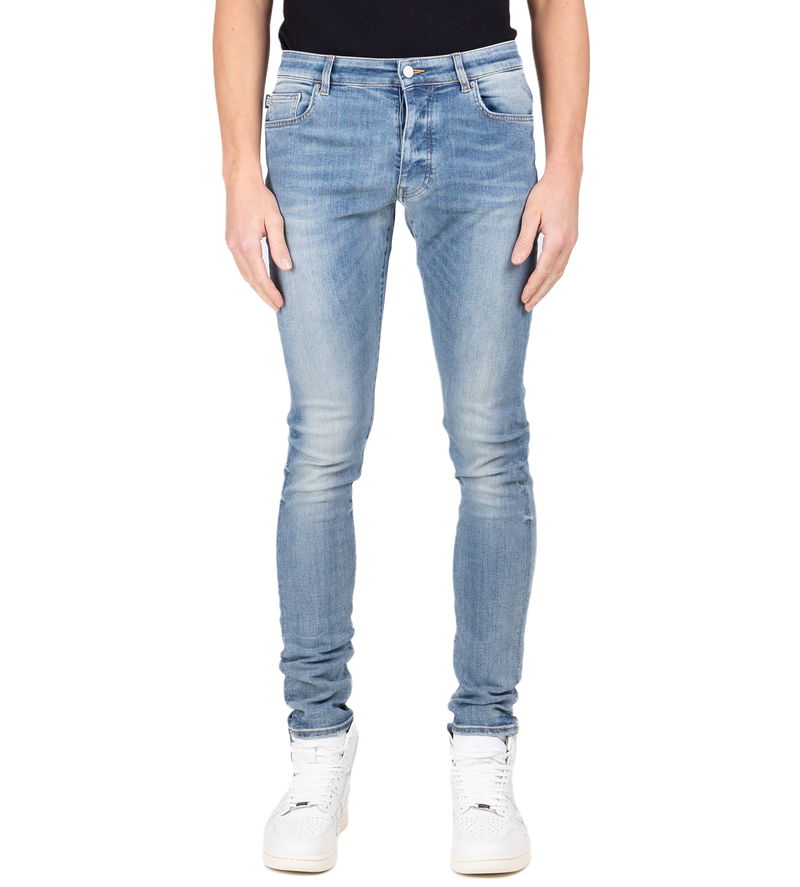 Light Damaged Jeans Sand Stone - 33