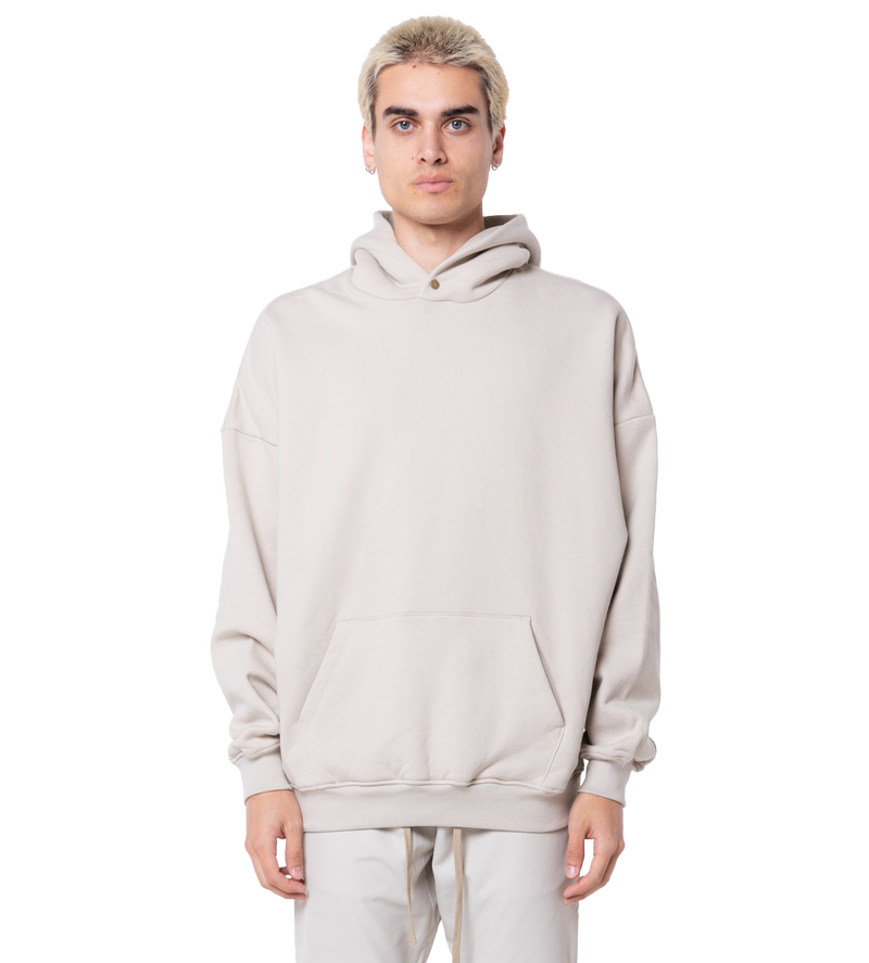 Eternal Fleece Hoodie Cement - M