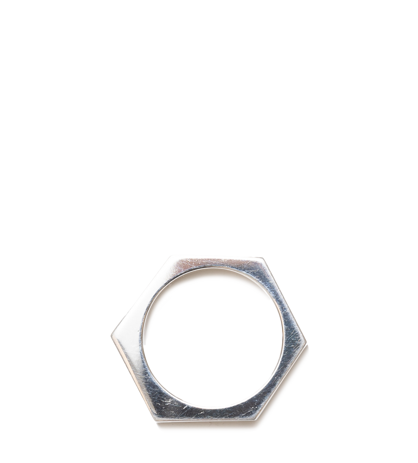 Bolt Cubic Zirconia Ring Silver