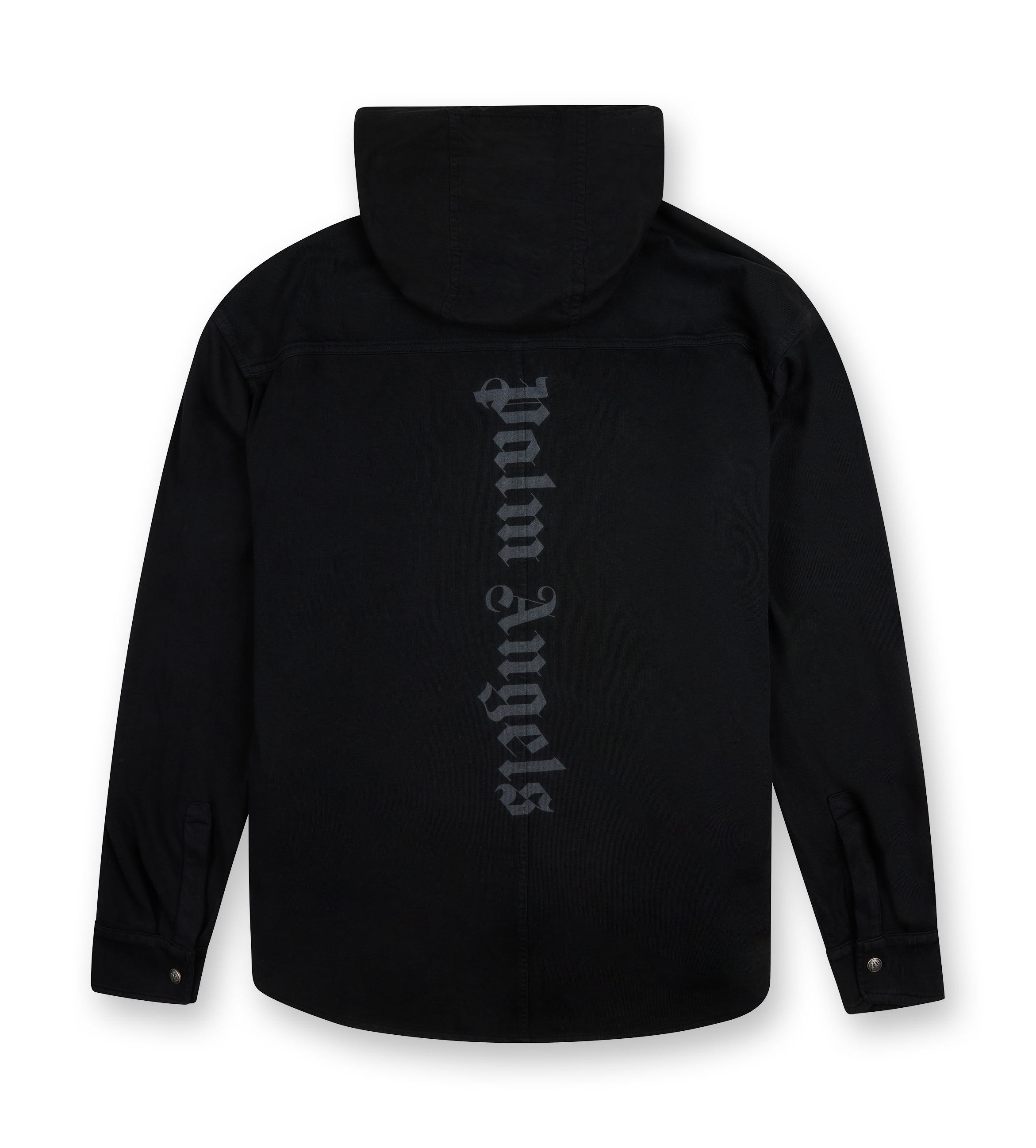Palm angels black hoodie best sale